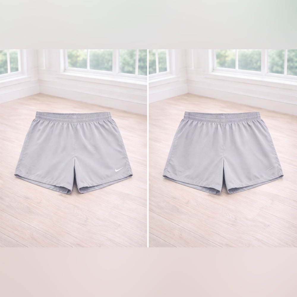 Nike Women's Athletic Gray Shorts size Medium - EUC - Picture 2 of 5